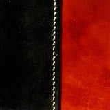 Diary / Journal / Book Cover - 2 Colour spine / front - Embossed Initials