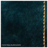 A4 Portfolio - Hand Finished Leather - Tan Interior - Embossed Initials