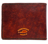 Pilots Wallet Dual Currency - Embossed Initials & Wings