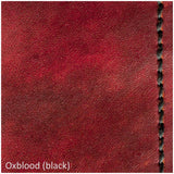 Pilot Cross Card Wallet- Initials & Wings - Hand Dyed, 7 colours