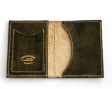 NZCAA Logbook & Licence / Medical Certificate Wallet Combo - Nubuck & Hand Finished Leather