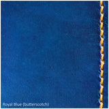 A4 Portfolio - Hand Finished Leather - Tan Interior - Black Brass Nameplate