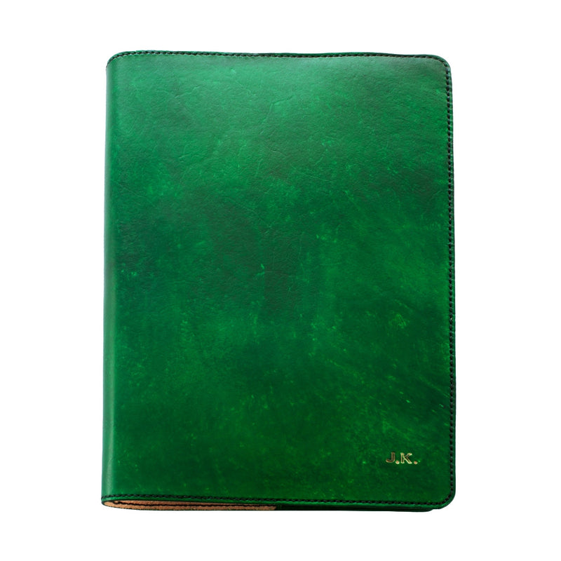 Diary / Journal / Book Cover - 1 Colour - Embossed Initials