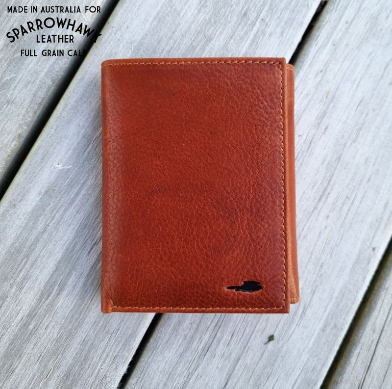 Hawk trifold mens wallet compact cards next day shipping NZ