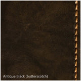 A4 Portfolio - Hand Finished Leather - Tan Interior - Embossed Initials