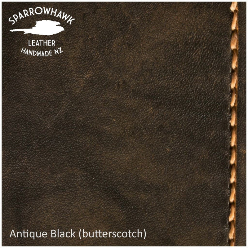 Pilot's Leather Mouse Pad - Hand Dyed - Hand Embossed Wings -  Pigskin backing