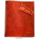 Diary / Journal / Book Cover - 1 Colour - Embossed Initials