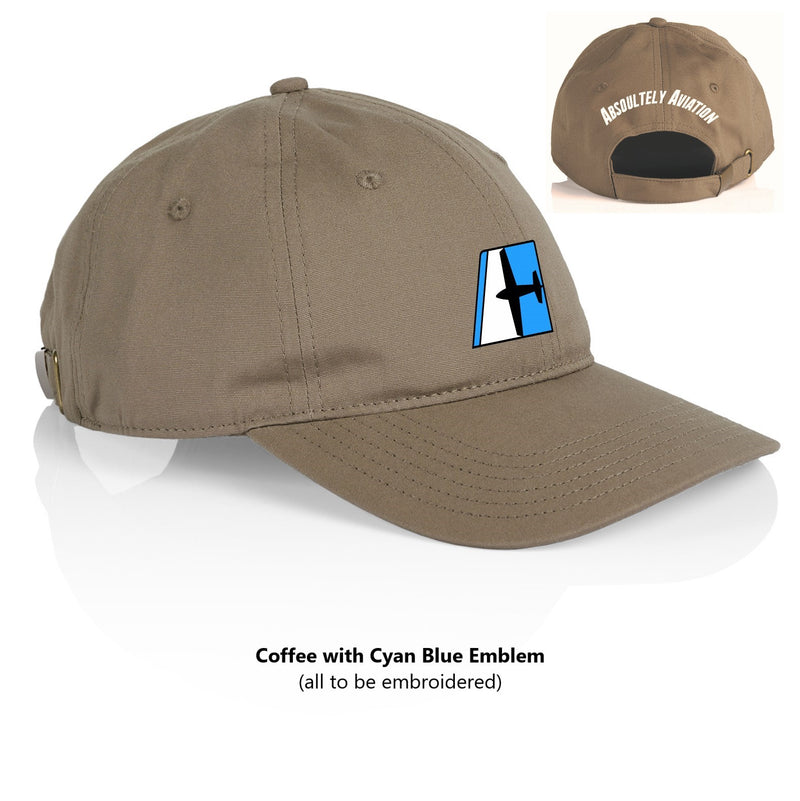 Coffee brown cap Absolutely Avation flying cap