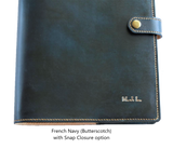 Diary / Journal / Book Cover - 1 Colour - Embossed Initials