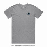 Absolutely Aviation Pilots Apparel Grey Marle t-shirt lightweight