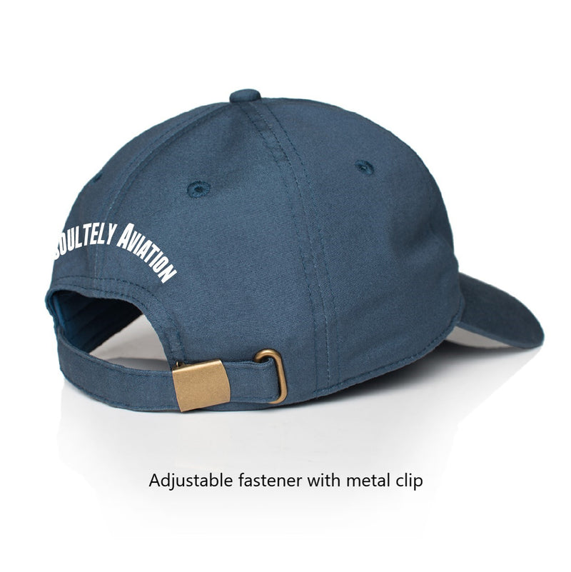 Absolutely Aviation Harbour Blue lightweight cap exceptional quality