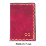 Moleskine Pocket Notebook Cover - Delicate Lace - Embossed Initials