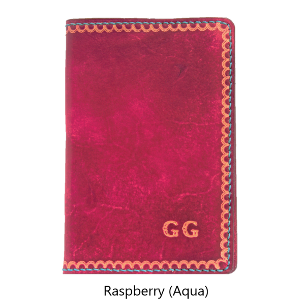 Moleskine Pocket Notebook Cover - Delicate Lace - Embossed Initials