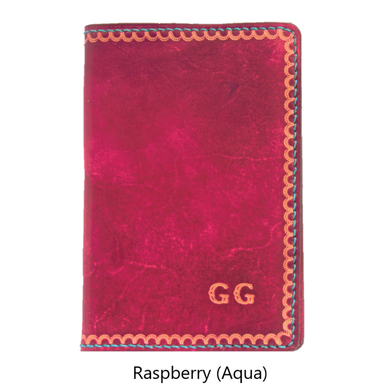 Moleskine Pocket Notebook Cover - Delicate Lace - Embossed Initials