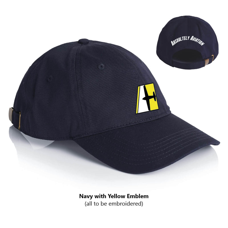 Quality navy lightweight cap for summer flying