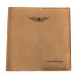 CASA Australia Pilot AirServices or ATC leather pilot logbook cover by Sparrowhawk Leather