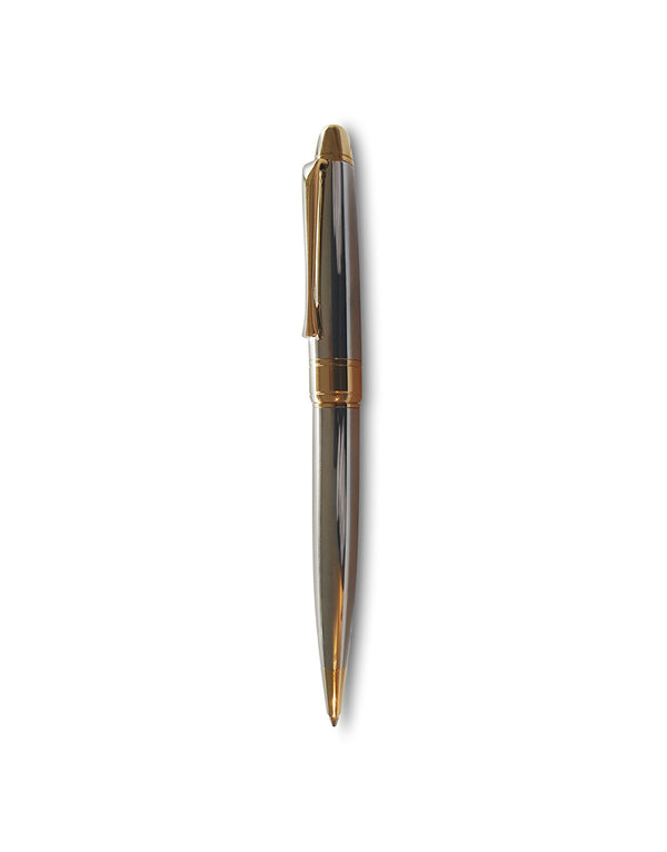 Montford Chrome & Gold Ball Pen by Pierre Cardin in Presentation Box