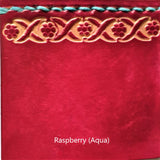 Moleskine Pocket Notebook Cover - Rambling Rose - Embossed Initials