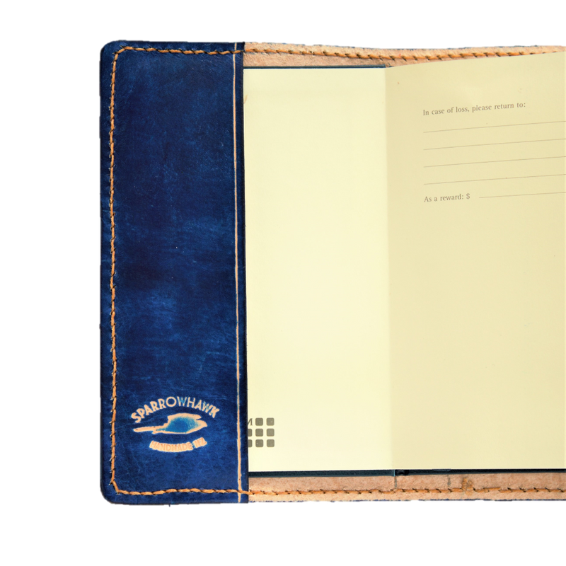 Moleskine Pocket Notebook Cover - Rambling Rose - Embossed Initials