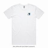 Absolutely Aviation white lightweight t-shirt