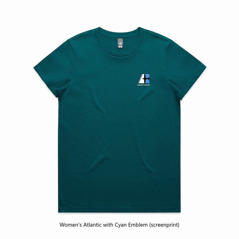 Womens Essential Sports Tee - Red, Pink & Greens - 6 Colour Options - 100% Fine Cotton Quality - All Sizes