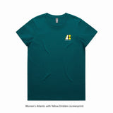 Womens Essential Sports Tee - Red, Pink & Greens - 6 Colour Options - 100% Fine Cotton Quality - All Sizes