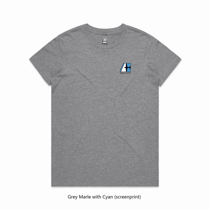 Womens Essential Sports Tee - Classic Neutrals - 7 Neutral Colour Options - 100% Fine Cotton Quality - All Sizes