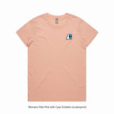 Womens Essential Sports Tee - Red, Pink & Greens - 6 Colour Options - 100% Fine Cotton Quality - All Sizes