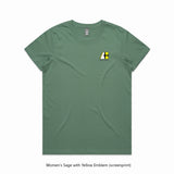 Womens Essential Sports Tee - Red, Pink & Greens - 6 Colour Options - 100% Fine Cotton Quality - All Sizes