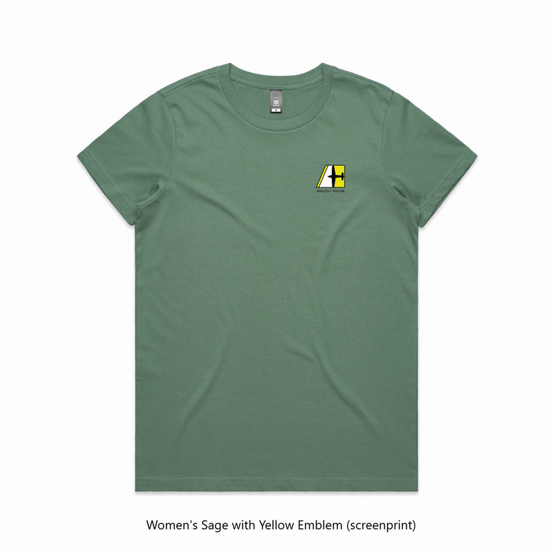 Womens Essential Sports Tee - Red, Pink & Greens - 6 Colour Options - 100% Fine Cotton Quality - All Sizes