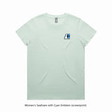 Womens Essential Sports Tee - Red, Pink & Greens - 6 Colour Options - 100% Fine Cotton Quality - All Sizes